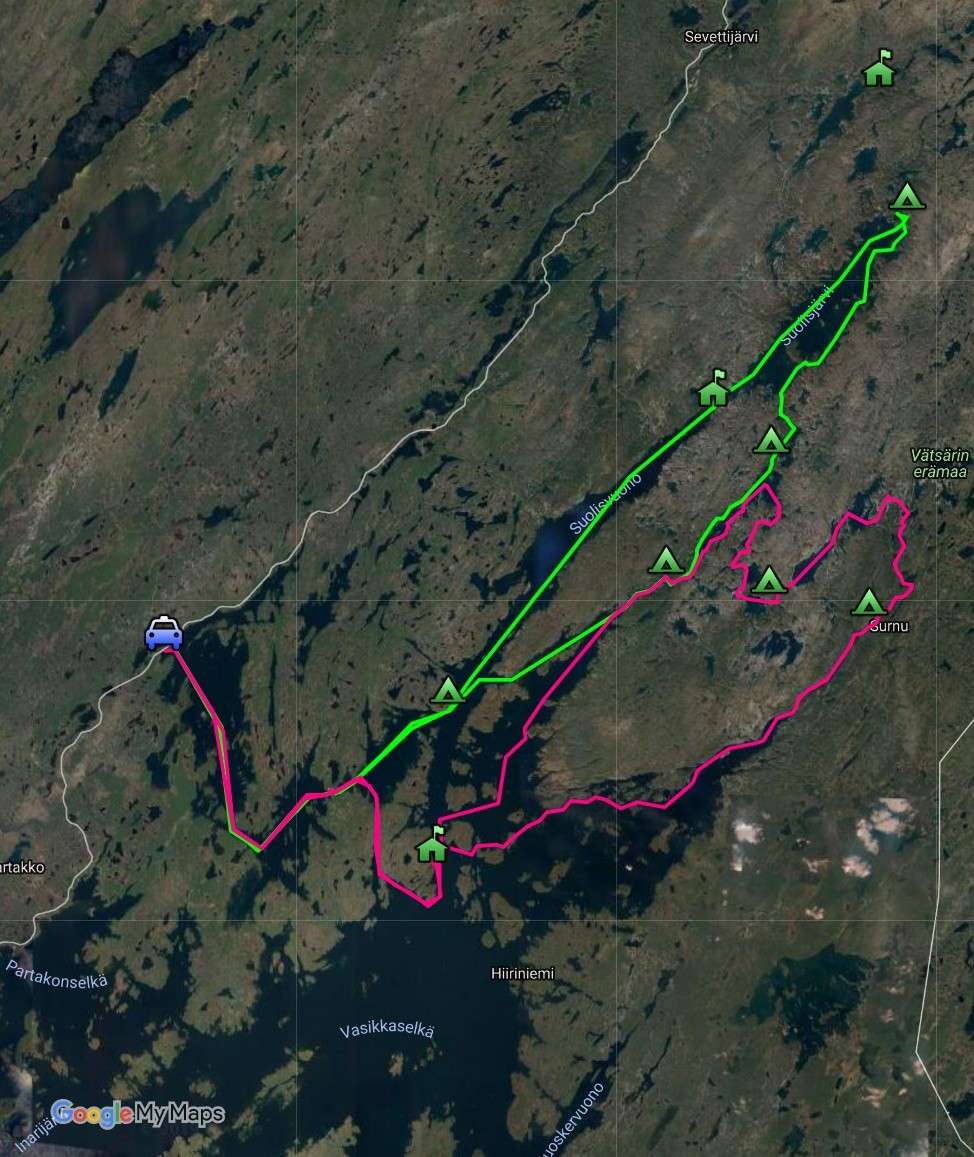 Vätsärin melontavaellussuunnitelma